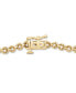 Фото #7 товара Diamond Tennis Bracelet (1 ct. t.w.) in 14k White Gold or 14k Yellow Gold