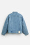 BOXY FIT DENIM JACKET