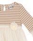 Baby Girls Mesh Top and Polka Dot Skirt, 2 Piece Set