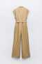 Jumpsuit with belt