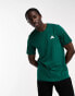 adidas Sportswear t-shirt in dark green