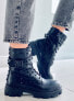 Фото #1 товара Ботинки FRANKEE BLACK Twister Lace