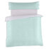 Комплект чехлов для одеяла Alexandra House Living Greta Светло-зеленый 105 кровать 2 Предметы