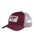 ფოტო #3 პროდუქტის Men's Maroon Virginia Tech Hokies Classic99 Trucker Snapback Hat