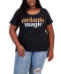 ფოტო #1 პროდუქტის Trendy Plus Size Melanin Magic Graphic T-Shirt