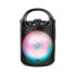 REIG MUSICALES Bluetooth Speaker With Microphone Led Lights USB Input And Radio 19.4x18.9x3.02 cm