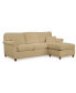 Фото #22 товара Lidia 82" Fabric 2-Pc. Reversible Chaise Sectional Sofa with Storage Ottoman - Custom Colors, Created for Macy's