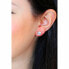 Фото #2 товара Frontiers Gold Plated Clear Cubic Zirconia Earrings JUBE02159JWYGT/U
