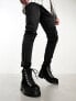 Фото #1 товара Walk London Element hiker boots in black suede