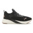 Фото #1 товара Puma Softride Ruby Luxe Better Lace Up Womens Black Sneakers Casual Shoes 37764