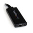 Фото #3 товара StarTech.com VGA to HDMI Adapter with USB Audio & Power – Portable VGA to HDMI Converter – 1080p - 1920 x 1080 pixels - Black - Micro Silicon - MS9282 - Active video converter - 0 - 60 °C - -10 - 70 °C