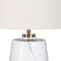 Фото #7 товара Настольная лампа Белый Позолоченный Хлопок Металл Стеклянный Латунь Железо 40 W 220 V 240 V 220-240 V 30 x 30 x 53 cm 45 x 45 x