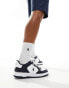 Polo Ralph Lauren Masters Court trainer in white and navy