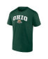 Фото #3 товара Men's Green Ohio Bobcats Campus T-shirt