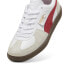 Фото #7 товара Puma Palermo Leather 39646405 Mens White Leather Lifestyle Sneakers Shoes