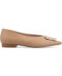 ფოტო #2 პროდუქტის Women's Elowen Tru Comfort Foam Slip On Slim Squared Off Pointed Toe Flats