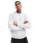 Vans Essential relaxed crew neck sweatshirt in light grey heather