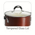 Style Ceramica Metallic Copper 6 Qt Covered Stock Pot