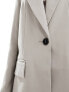 Фото #7 товара ASOS DESIGN clean blazer in grey