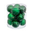 Christmas Baubles Green Plastic 8 x 8 x 8 cm (12 Units)