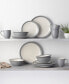 Colorwave Curve 16-Pc. Dinnerware Set, Service for 4