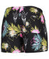 ფოტო #4 პროდუქტის Men's Black Arizona State Sun Devils Neon Floral Swim Trunks