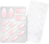 Künstliche Nägel French Manicure Click-On 02 Babyboomer Style, 12 St