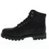 Фото #5 товара Lugz Brigade HI MBRIGHN-001 Mens Black Synthetic Lace Up Casual Dress Boots