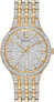 Фото #1 товара Часы и аксессуары Bulova Наручные часы Crystal Phantom Gold Tone 98A229