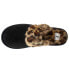 Corkys Snooze Leopard Scuff Womens Size 7 B Casual Slippers 25-2001-BLE