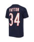 Big Boys Walter Payton Navy Chicago Bears Retired Retro Player Name and Number T-shirt