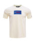 Men's Cream Chicago Cubs Club Member Badge T-Shirt