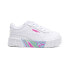 Фото #1 товара Puma Carina 2.0 Whipped Dreams Platform Toddler Girls Size 5 M Sneakers Casual