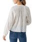 ფოტო #2 პროდუქტის Women's Embroidered Shimmer Blouse