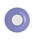 Фото #7 товара Blue Italian Steccato Salad Plates, Set of 4