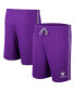 Men's Purple Kansas State Wildcats Thunder Slub Shorts Фиолетовый, 2XL - фото #1