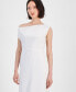 ფოტო #1 პროდუქტის Women's Off-The-Shoulder Midi Dress