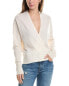 Фото #1 товара Forte Cashmere Easy Surplice Cashmere Sweater Women's