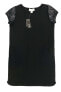 Joan Vass Womens Short Sleeve Black 2 Pocket Cotton Casual Shift Dress Size 2 - фото #1