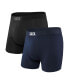 ფოტო #1 პროდუქტის Men's Ultra Super Soft Relaxed Fit Boxer Briefs – 2PK