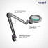 Фото #5 товара Neatfi XL Bifocal 1600 Lumen Super LED Magnifier with Clamp European Plug Large 7 Inch Wide Angle Lens 5 Dioptres with 20 Dioptres Hands-Free Function 16 W 84 PCS SMD LED (Silver) [Energy Class F]