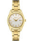 ფოტო #1 პროდუქტის Women's Essentials Gold-Tone Stainless Steel Bracelet Watch 29.8mm