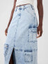 Фото #5 товара Denim Double Cargo Maxi Skirt