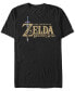 Nintendo Men's Legend of Zelda Breath of The Wind Logo Short Sleeve T-Shirt