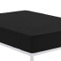 Fitted bottom sheet Alexandra House Living Black 105 x 190/200 cm