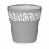 Self-watering flowerpot Stefanplast Gaia Grey Plastic 19 x 19 x 19 cm (12 Units)