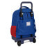 Фото #2 товара Школьный рюкзак с колесиками F.C. Barcelona Синий Тёмно Бордовый 33 X 45 X 22 cm