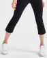 Фото #5 товара Petite High-Rise High-Cuff Capri Jeans, Created for Macy's