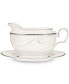 Dinnerware, Platinum Wave Gravy Boat with Stand