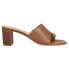 Фото #1 товара VANELi Maysa Block Heels Womens Brown Dress Sandals 305979
